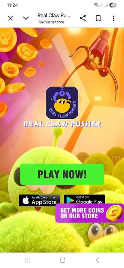 Real Claw Pusher official download page